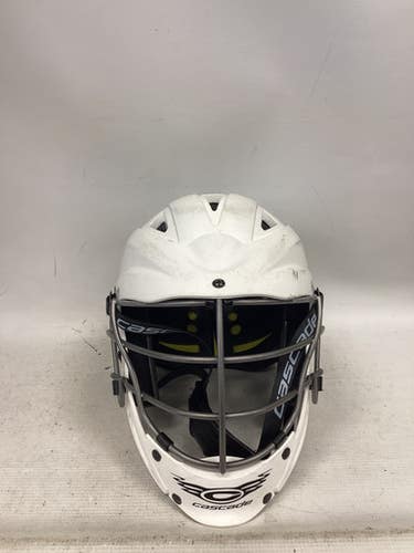 Used Cascade Csr Lacrosse Helmet White One Size 11851-s000045657