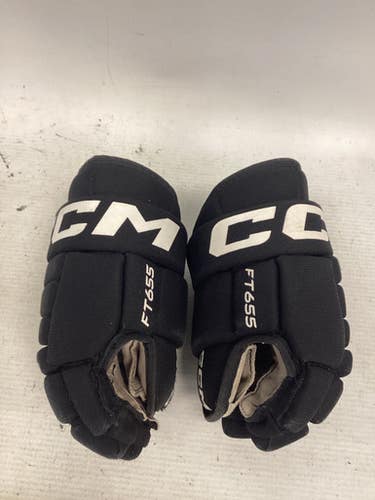 Used Ccm Jetspeed Ft655 Youth Gloves Black 8" 11851-s000045662