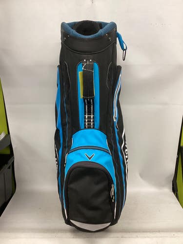 Used Callaway Chev Womens Cart Bag Black And Royal Blue 11851-s000046409