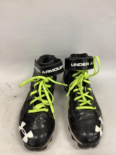 Used Under Armour Adult Fb Cleats Black Senior 8 11851-s000047158
