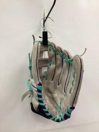 Used Rawlings Fastpitch Bb Sb Glove Rh Throw Grey 12" 11851-s000047169