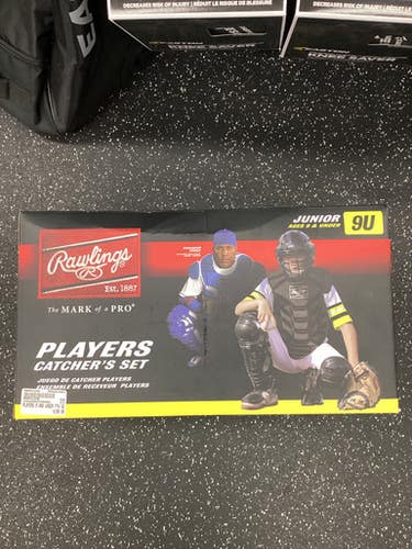 New Rawlings Players 9 And Under Catchers Protective Set None 11851-rawp2csjrb