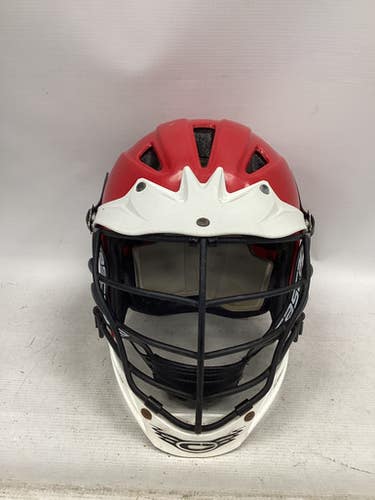 Used Cascade Cascade Lax Helmet Lacrosse Helmet Red One Size 11851-s000037203