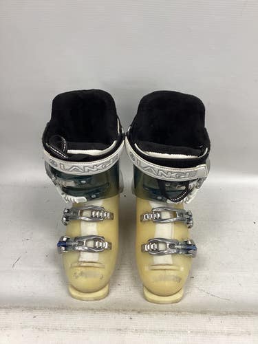 Used Lange Exclusive 8 Womens Dh Ski Boot White 235 Mp - J05.5 - W06.5 11851-s000037305