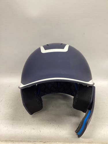 Used Champro Helmet Batting Helmet W Mask Navy Blue Md 11851-s000037103