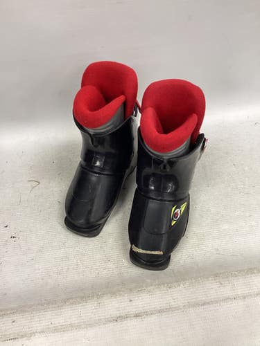 Used Nordica Super 0.1 Boys Dh Ski Boot Black 185 Mp - Y12 11851-s000041844