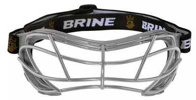 New Brine Dynasty Rise Gogg Lacrosse Facial Protect Silver Yth 11851-brn647742276180