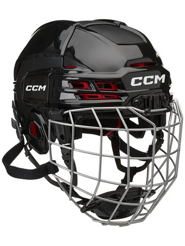 New Ccm Tacks 70 Helmet Cage Combo Black One Size 11851-ccmht70cjrblk