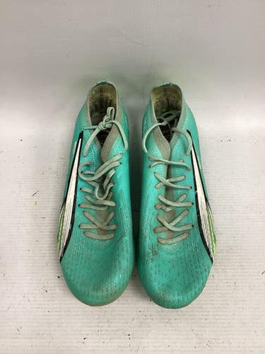 Used Puma Soccer Cleats Green Junior 05.5 11851-s000034937