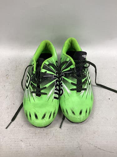 Used Umbro Soccer Cleats Green Junior 02.5 11851-s000037789