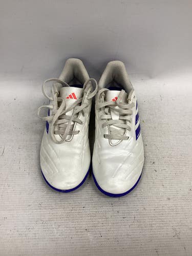 Used Adidas Copa Soccer Indoor Shoes White Junior 04 11851-s000037672