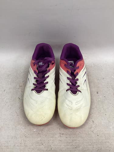 Used Dsg Soccer Cleats White And Pink Junior 03.5 11851-s000041650