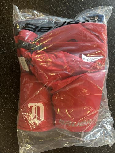 New NHL Bauer Nexus Detroit Red Wings Senior Large ice hockey pants Centennial