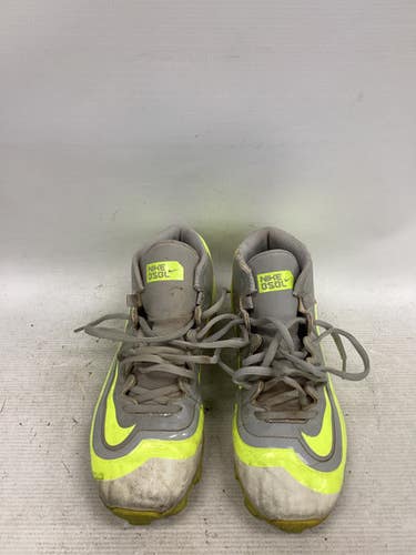 Used Nike Huarche Baseball Bb Sb Cleats Grey Senior 6 11851-s000042381