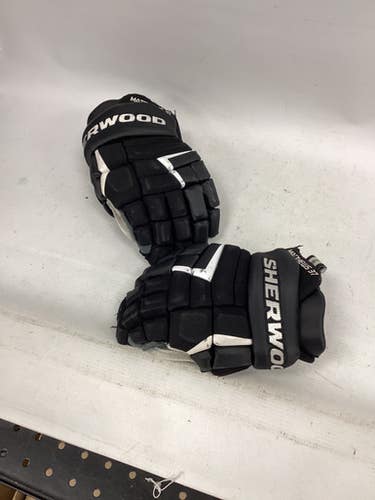 Used Sher-wood Code Youth Gloves Black 11" 11851-s000043488
