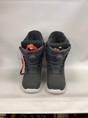 Used Burton Imprint 1+ Mens Snowboard Boots Grey Senior 12 11851-s000043514