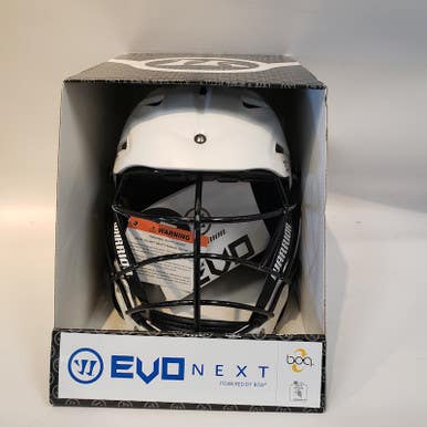 Used Warrior Evo Next Md Lacrosse Helmets 11849-s000014095
