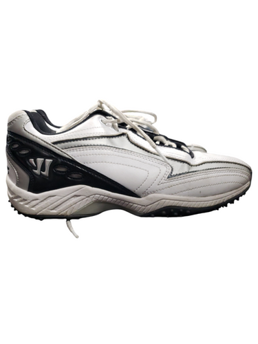 Used Warrior Lax Cleats Mens White Senior 7 11849-s000012142