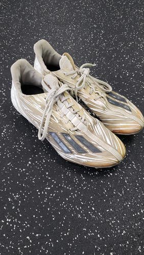 Used Adidas Adult Fb Cleats White Senior 12 11849-s000029687