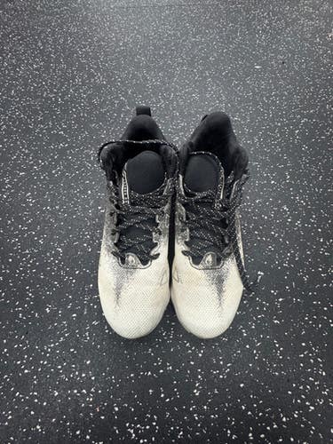 Used Under Armour Jr Fb Cleats Black Junior 06 11849-s000033230