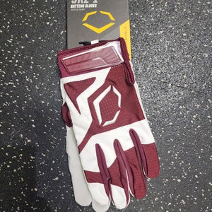 New Evoshield Srz 1 Batting Glove Bb Sb Batting Gloves Maroon Xl 11849-eshwb5712003xl