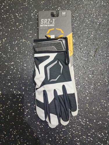 New Evoshield Srz-1 Md Batting Glove Black 11849-eshwb5712001m