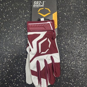 New Evoshield Srz 1 Batting Glove Bb Sb Batting Gloves Maroon Lg 11849-eshwb5712003l