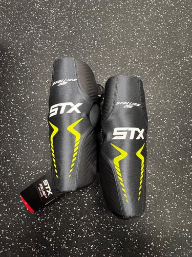 New Stx Stallion 200 Lacrosse Arm Pads Guards Black Md 11849-s000035280