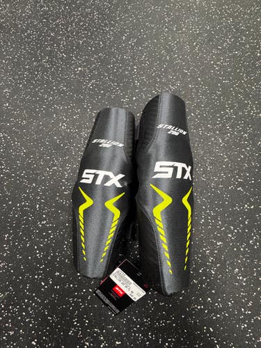 New Stx Stallion 200 Lacrosse Arm Pads Guards Black Md 11849-s000035286