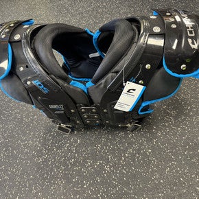 Used Champro Gauntlet Ver 2 Fb Shoulder Pads Black 2x 11849-s000037282
