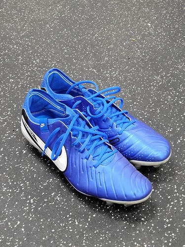 Used Nike Tiempo Legend 10 Soccer Cleats Royal Blue Senior 13 11849-s000037289