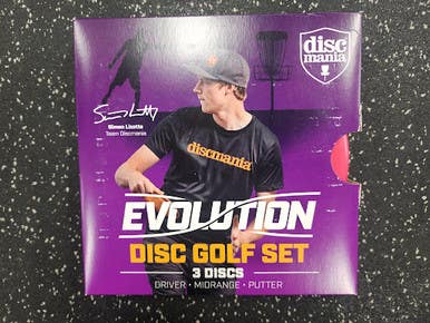 New Discmania Evoltuion Disc Golf Set 11849-dscevolutiondsg