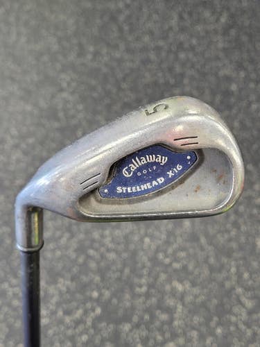 Used Callaway Steelhead X16 Mens Individual Iron Lh 5 Iron 11849-s000039102