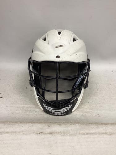 Used Cascade Cs Lacrosse Helmet White One Size 11851-s000039282