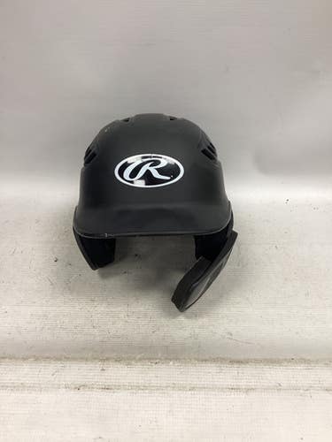 Used Rawlings R16 Matte Batting Helmet No Mask Black S M 11851-s000039281