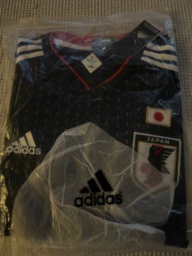 Blue Medium Men's Adidas Jersey (New)