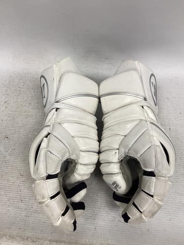 Used Warrior Rabil Lacrosse Gloves Junior White Sm 11851-s000040166