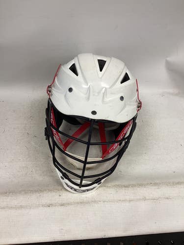 Used Cascade Cpv-r Lacrosse Helmet White One Size 11851-s000040221