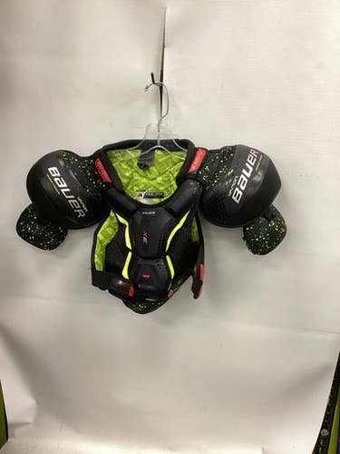Used Bauer 3x Junior Shoulder Pads Md 11851-s000040240