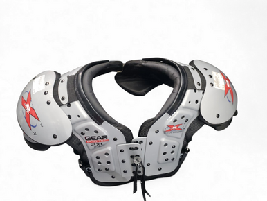 Used Pro-tec Gear Pro-tec X2 Air Shoulder Pads Fb Shoulder Pads Grey 2x 11849-s000010394