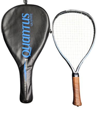 Used Elkton Quantus Adult Racquetball Racquet Black 4 5 8" 11849-s000016532
