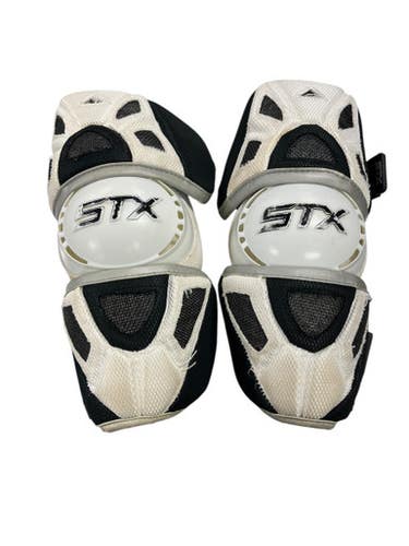 Used Stx Agent Lacrosse Arm Pads Guards None Md 11849-s000012557