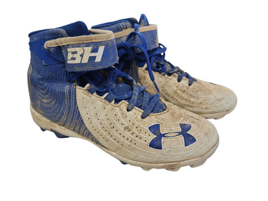 Used Under Armour Bas Bb Sb Cleats White Junior 05 11849-s000016585