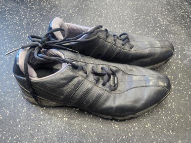 Used Adidas Mens Golf Shoes Black Senior 10.5 11849-s000018516
