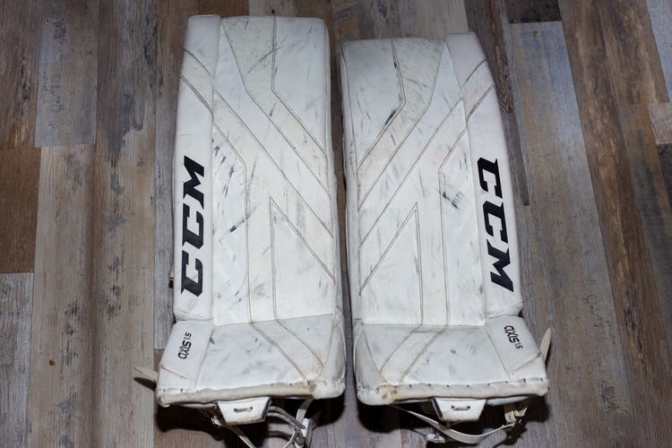 28" CCM Axis 1.5 Goalie Leg Pads (Used)