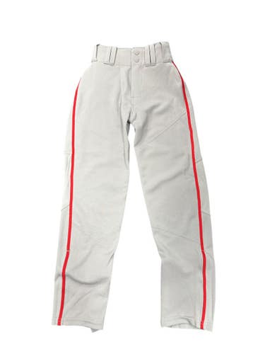 Used Alleson Gray Pant Blue Stripe Bb Sb Pant Boys Grey Xs 11849-s000013598