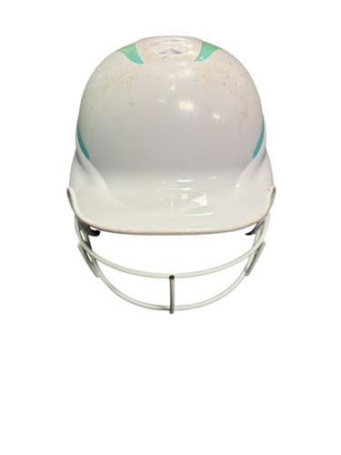 Used Rip-it Vision Pro Batting Helmet W Mask White Lg 11849-s000013754