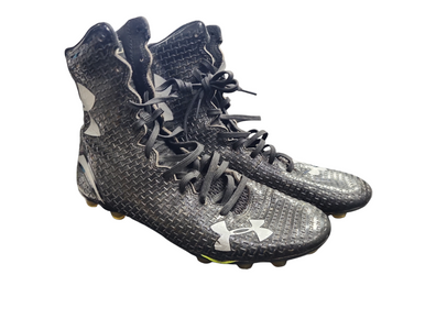 Used Under Armour Lax Cleats Mens Black Senior 9 11849-s000023295