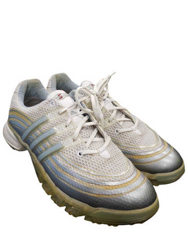 Used Adidas Womens Golf Shoes White Senior 10.5 11849-s000023321