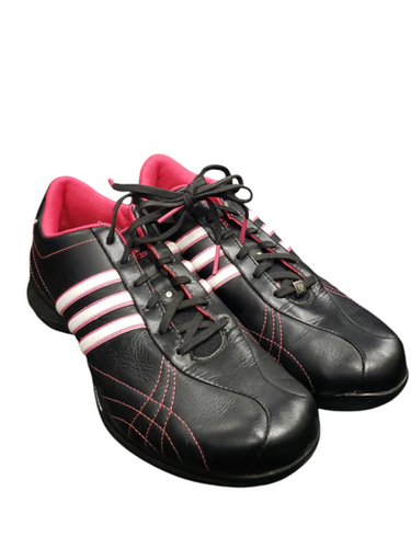 Used Adidas Womens Golf Shoes Black Senior 7.5 11849-s000023323